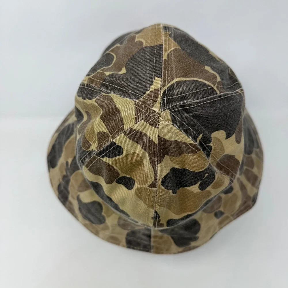 Columbia Sportswear Vintage Duck Hunter Camo Thinsulate Bucket Hat Mens USA Made